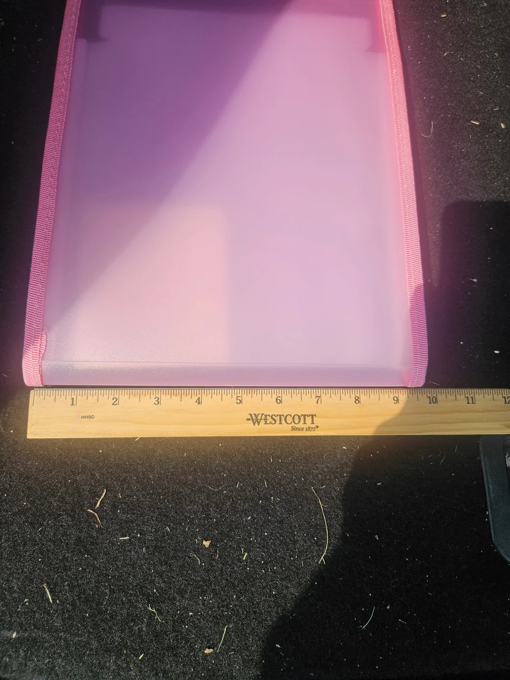 Pink Accordian File Case - Unbranded